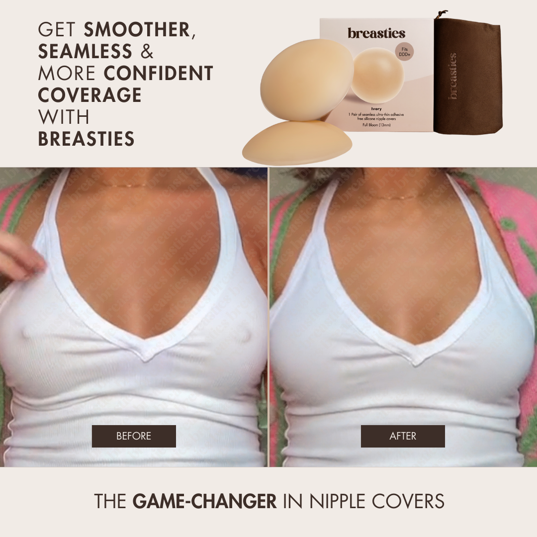 BREASTIES Originals Adhesive-Free Nipple Covers - Breasties