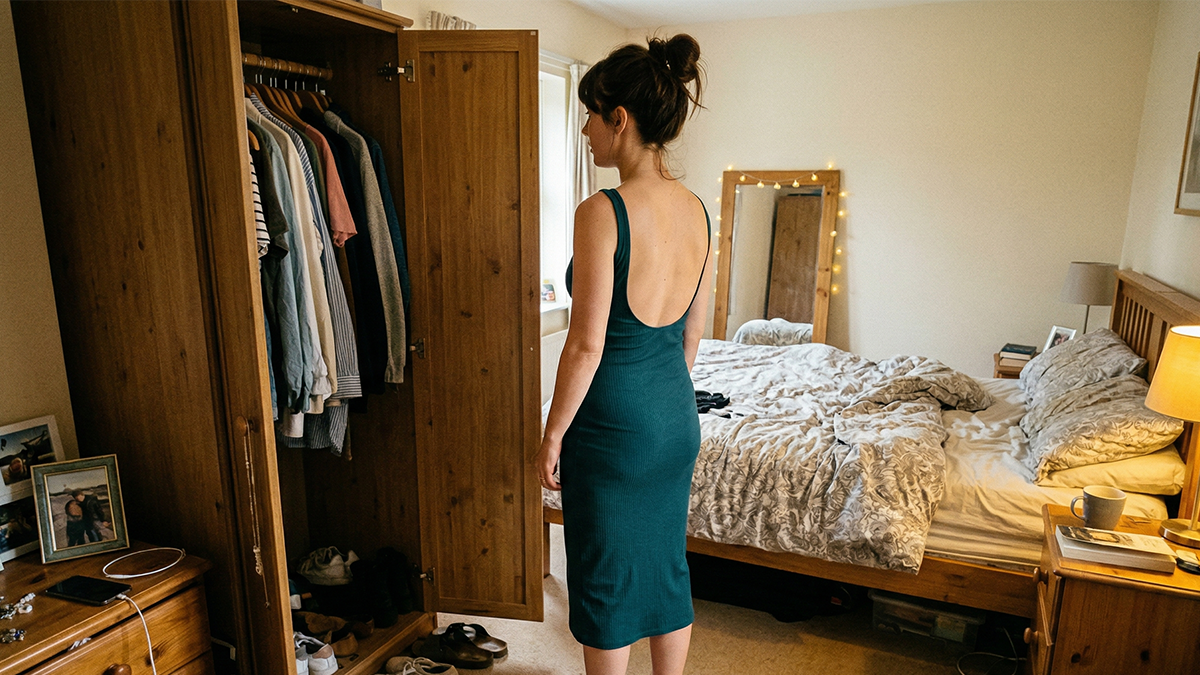 The backless dress I hadn't worn in two years. This is what changed.